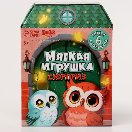 Soft toy Surprise "Owl"-10