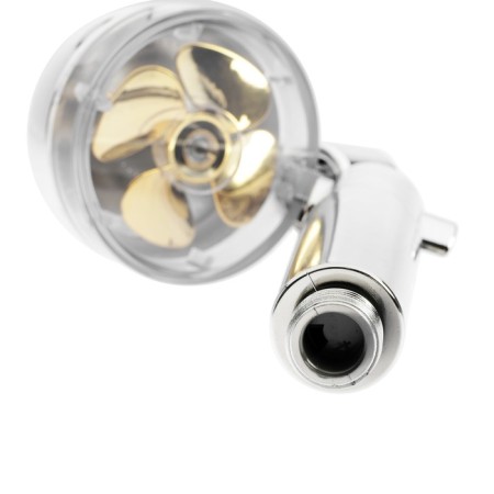 Shower watering can Zein Z3544, D = 80 mm, microscopic points, button, removable top, chrome-12