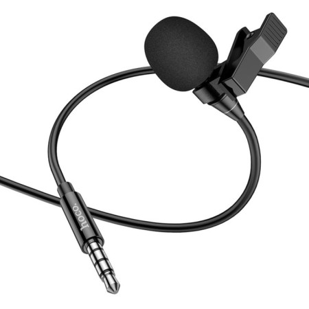 The loop microphone Hoco L14, connector 3.5 mm, 2 m, black-2