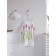 Apron kitchen with a photo print "Flowers of spring", adjustable, size OS