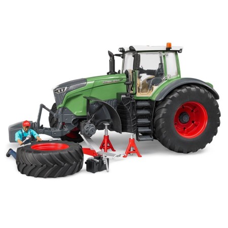 Game set Tractor Fendt 1050 Vario with a figure and accessories-3