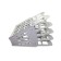 Paper tray Fan Calligrata "Available Office", 5 sections, gray