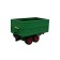 Overturning trailer with a removable top