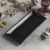 The Black East dish, 26 × 11.3 × 1.5 cm, black color