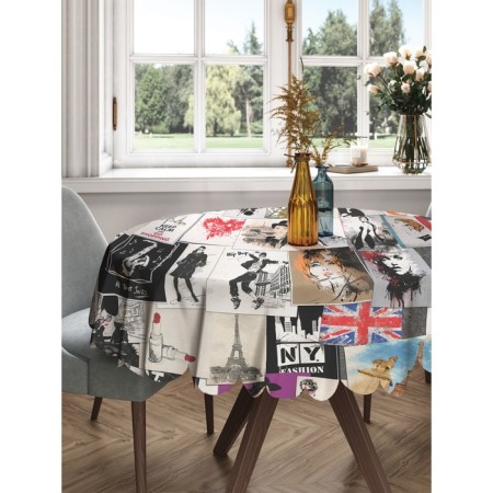 The tablecloth “Fashionable covers”, round, Saten, d = 150 cm