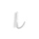Hook furniture tundra TKD024 Light, two -rod, white