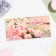 Money envelope "Congratulations!" Pink roses, 16.5x8 cm