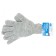 Acrylic workers, double + double cuff, gray, gray, Sibrtekte