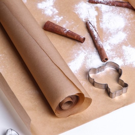 Baking paper siliconized, brown 38 x 25 m-3