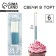 Candles for the cake "On your birthday", blue, 6 pcs.