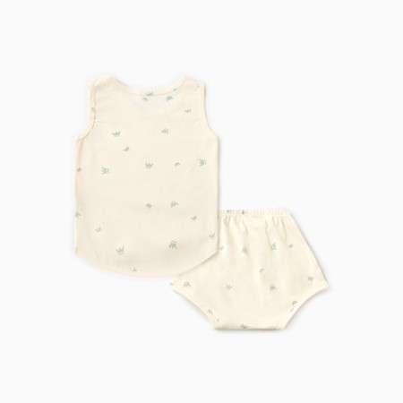 Kit (T-shirt and shorts) children's minku, milk color, height 86-92 cm-9