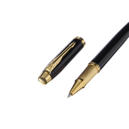 Handle Gift Roller, in the leatherette case, the case is black, gold-3