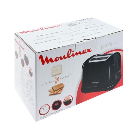 Toster Moulinex LT160830, 720-850 W, 7 fry modes, 2 toasts, black-4