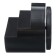 Organizer stand for the Erichkrause Mini Burger, Classic office, rotating, black