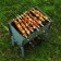 Siberia barbecue, collapsible, metal thickness 3 mm