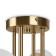 Suspended lamp 60W, 8XE27, 40x90 cm, brass