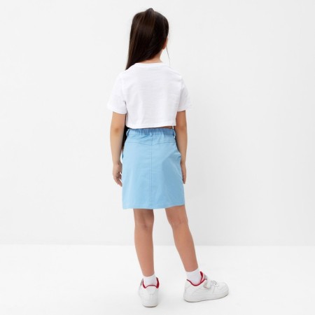 Denim skirt KAFTAN p. 36 (134-140 cm), blue-2