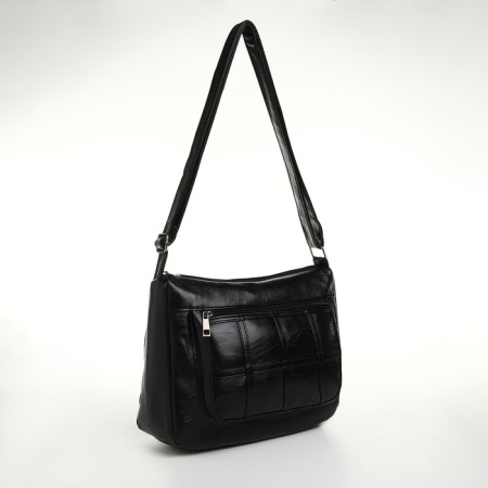 Women's bag with lightning, black color-2
