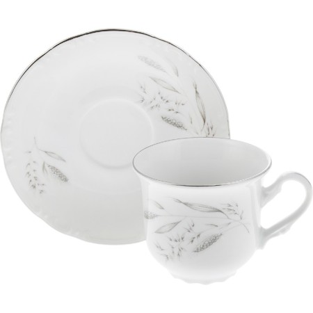 Tea Service 6/9 Constance, decor "Silver ears, Platinum laying", 15 items-2