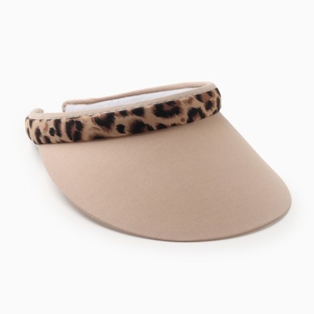 Feminine visor minaku "leopard" color Poil color, rr 56-58