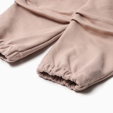 Children's pants Minaku, beige color, height 140 cm-10