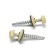 Roofing screws 4.8x35 mm, RAL1014 beige color, 250 pcs.