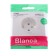 See Blanca Rosette, 16 A, 250 V, built -in, with salary, IP20, white, Blnrs001011