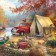 Puzzle "Rest in nature", 1000 elements