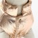 Dog jacket "Shine", S (DS 25, OG 37, Osh 24 cm, up to 5 kg), bronze