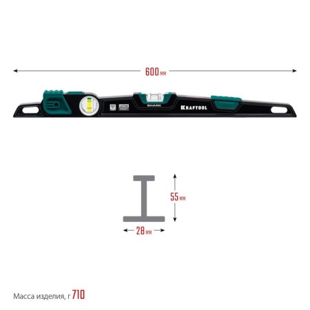 Stayer A-Rate 34920-60 level, cast, mirror eye, 600 mm-6