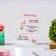 Poster on the stand "Mommy" Origsheklo, 11.5 x 20 cm