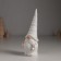 Polystone souvenir "Santa Claus in a cap with patterns with a gift/bell" mix 6x5x16 cm