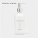 Soap dispenser, glass, white
