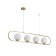 Suspension "Calle", size 120x200 cm, 4x40W, E14