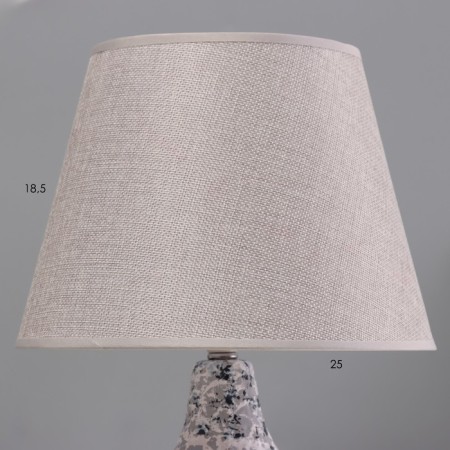 Yanita table lamp E14 40W gray 25x25x40cm-2