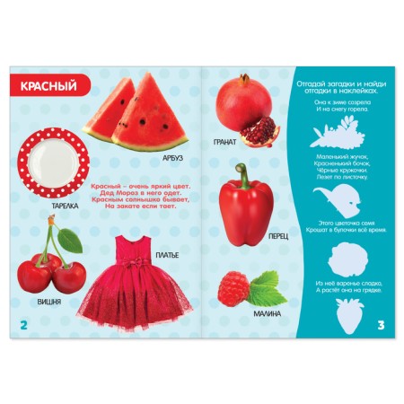Book with stickers "Color", 12 p.-1