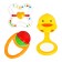 A set of rattles "Happy Baby", 3 pcs, crumb me