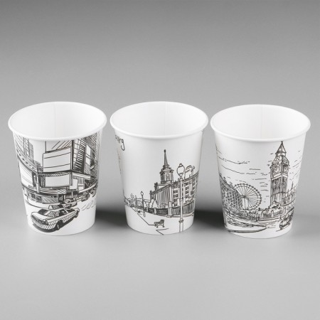City "Cities", for hot drinks 250 ml, diameter 80 mm-1