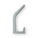 Furniture hook Cappio jack, two -rod, graphite color