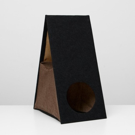 House for cats with a claw, folding, 51 x 35.5 x 73 cm, mix