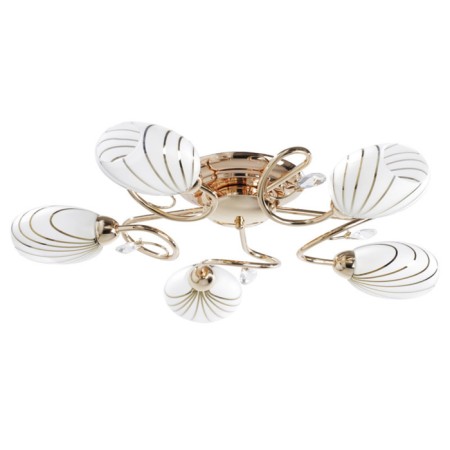 Cellular Cell "Fiesta" 5x60W E14 gold 65x65x13cm