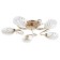 Cellular Cell "Fiesta" 5x60W E14 gold 65x65x13cm