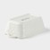Baking form of heat -resistant ceramics of the Lanzo, 16 × 9.2 cm, white color