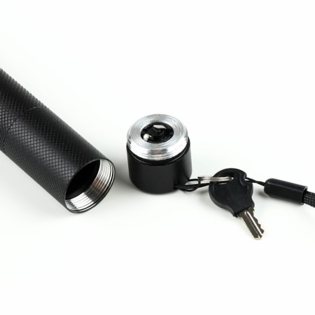 Laser pointer Parish, 1200 mAh, 532 nm, ray 2 km, green beam, 16.6 x 2.1 cm-2