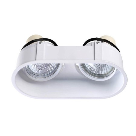 Cloud lamp, 2x50 watts, GU10, white color, 155x75mm-1