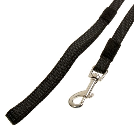 The leash of the zooniki is nylon with a double latex thread, 3 m x1.5 cm, black-1