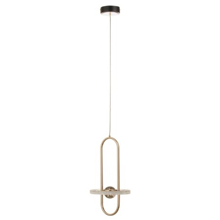 Bayerlux lamp "Imon" 16W LED gold 19.5x19.5x37cm
