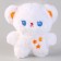 Soft toy "Baby" on the key fob, 12 cm, color mix