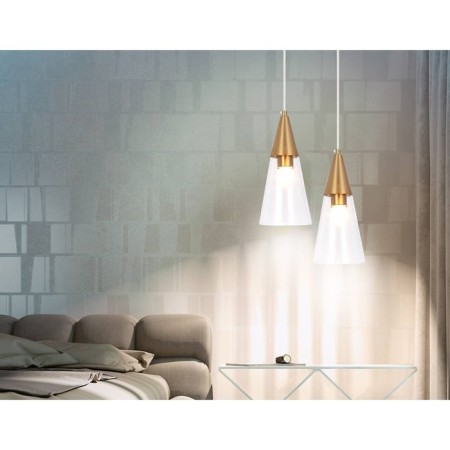 Suspended Ambrella Light, Traditional, TR3666, E14, Brass Complete-2