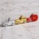 Christmas tree decoration "Drive" (set of 3 pcs) 7.5x3.5 cm, mix
